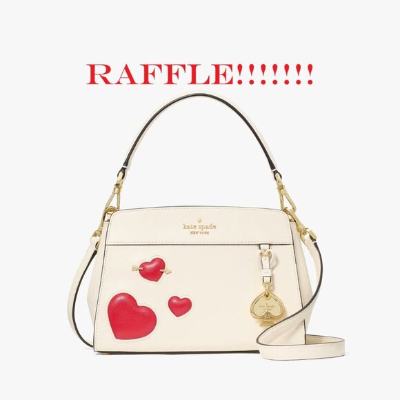 kate spade Handbags - RAFFLE - ONLY 4 LEFT  NWT Kate Spade Madison Puffy Heart Small Satchel MSRP $409